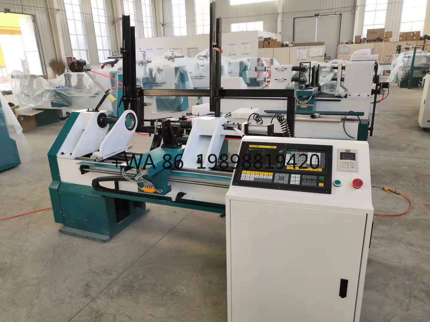 Cnc Wood Lathe Machine - Tokarka CNC do drewna z automatycznym