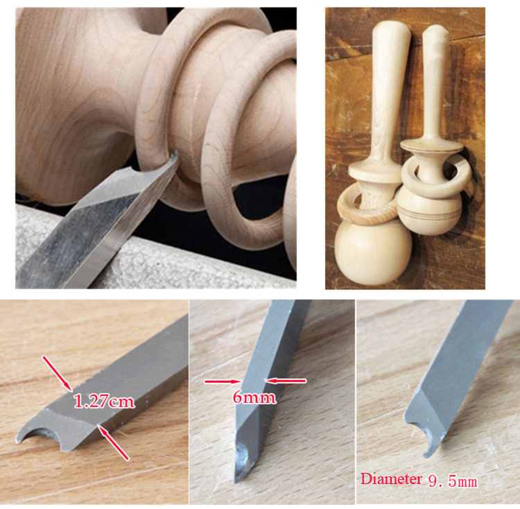 Woodturning Tools Set Hss - Obrotowe narzędzia tokarskie do drewna, dłuta