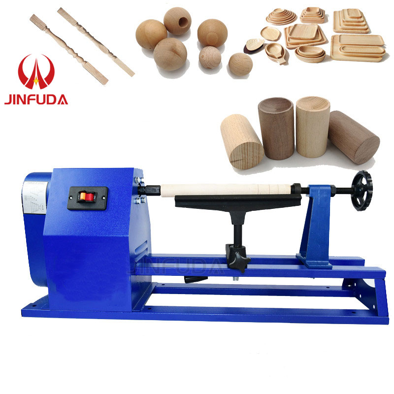 Wood Lathe 1000Mm Mini - Mały domowy tokarka wielofunkcyjna z regulacją