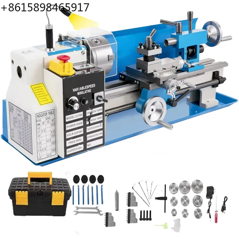 Mini Metal Lathe 7X14 - Ulepszona Mini Tokarka Stołowa do Metalu