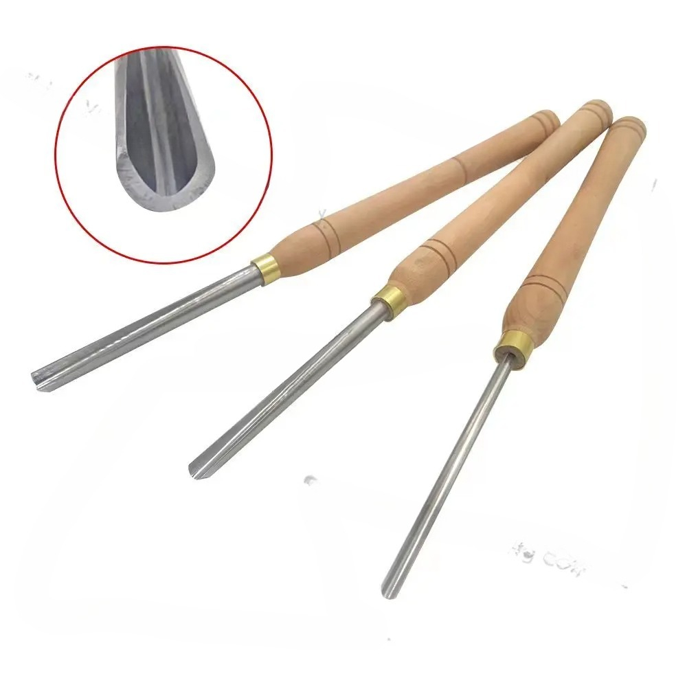 Woodturning Tools Set Hss - Zestaw dłut stożkowych HSS do tokarki
