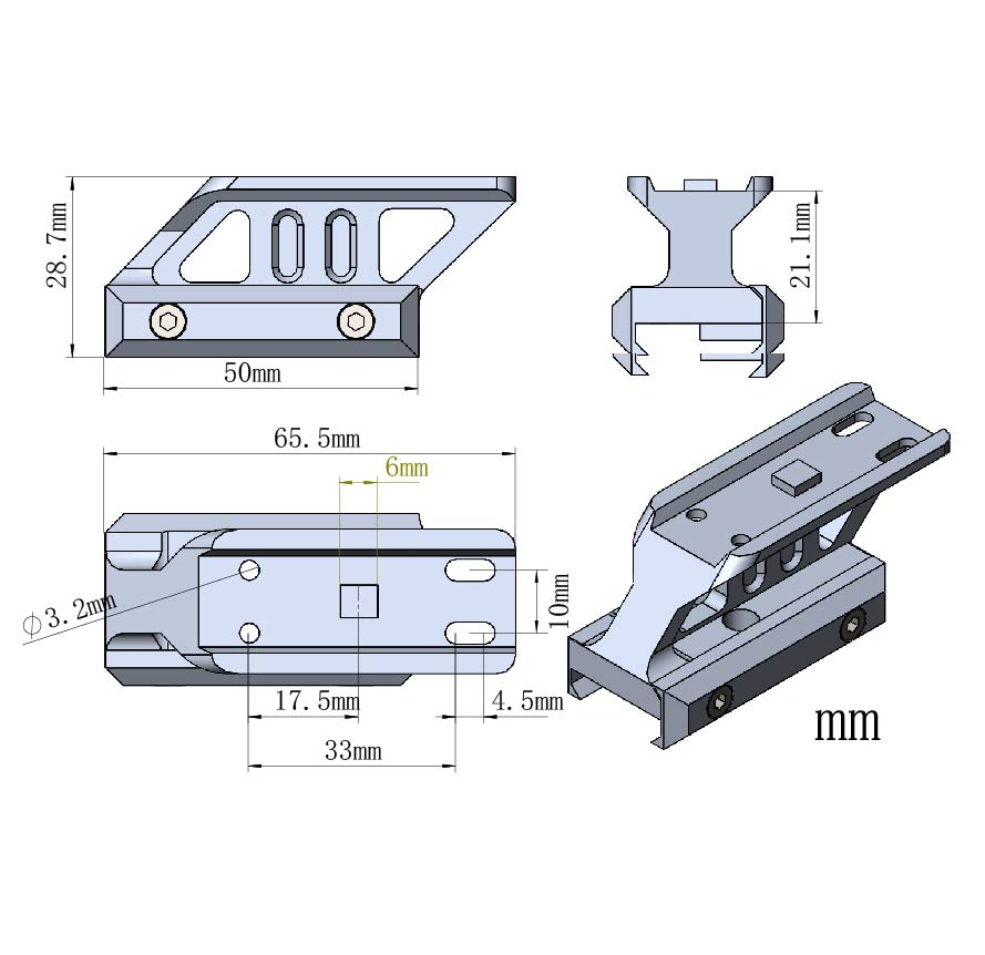 Vector Optics Red Dot Riser Ra – Wood Lathe Bed Extension recenzja i cena