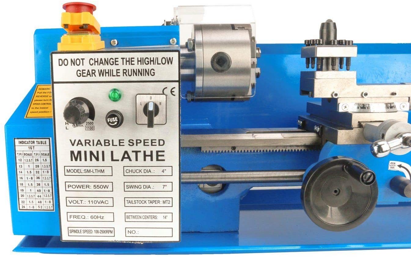 Automatyczna pozioma mała toka – Mini Metal Lathe 7X14 recenzja i cena
