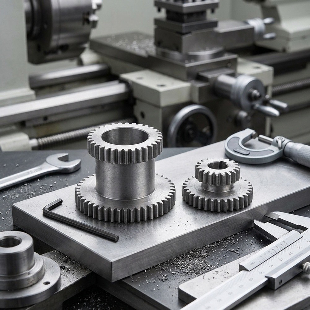 Dwuczęściowy zestaw metalowych – Mini Metal Lathe 7X14 recenzja i cena