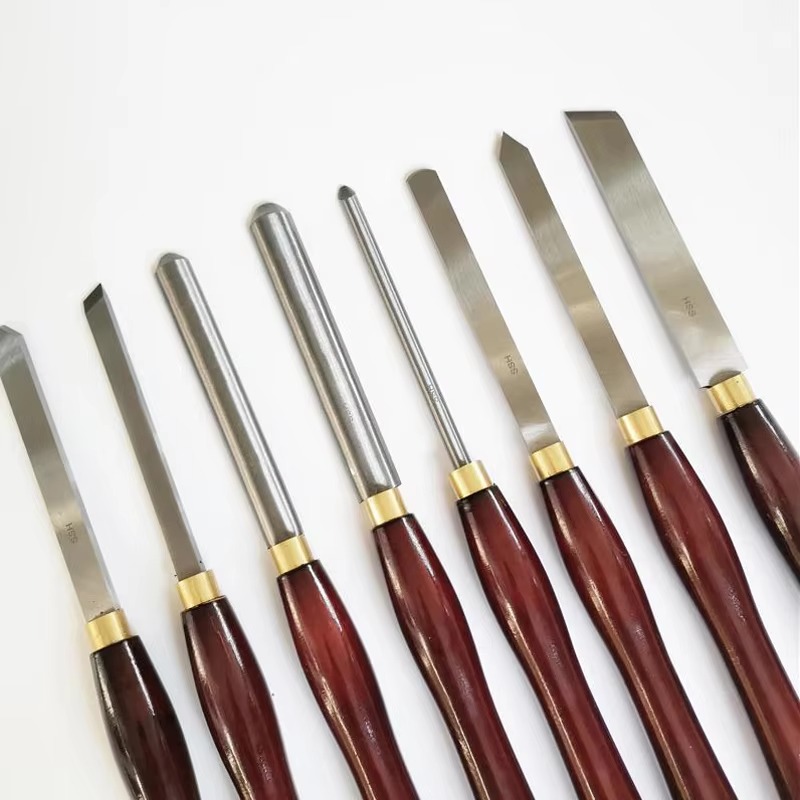 Zestaw 8 szt. narzędzi tokarsk – Woodturning Tools Set Hss recenzja i cena