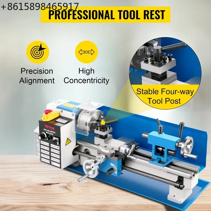 Mini tokarka metalowa SIHAO 7x – Mini Metal Lathe 7X14 recenzja i cena