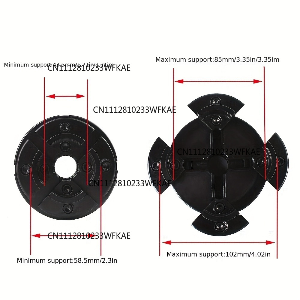 1 zestaw 4 drewnianych uchwytó – Wood Lathe Chuck 4 Jaw recenzja i cena