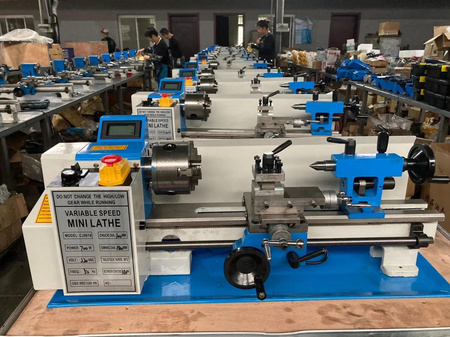 Mini tokarka stołowa do metalu – Bench Lathe 750W Metal recenzja i cena