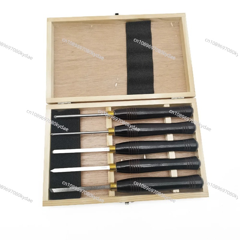 Zestaw 5 szt. dłut tokarskich  – Woodturning Tools Set Hss recenzja i cena