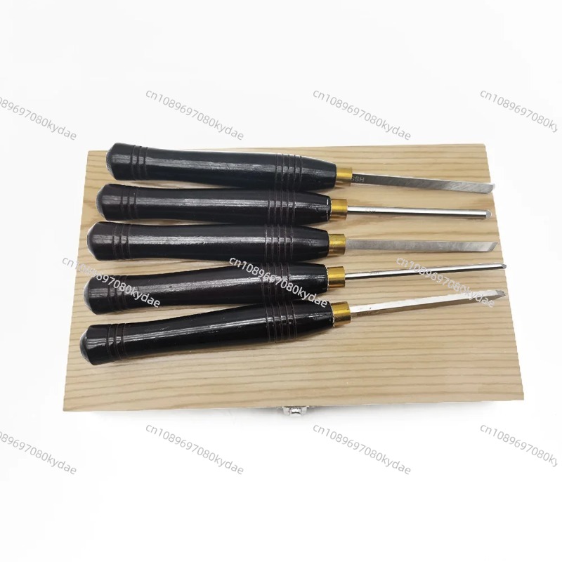 Zestaw 5 szt. dłut tokarskich  – Woodturning Tools Set Hss recenzja i cena