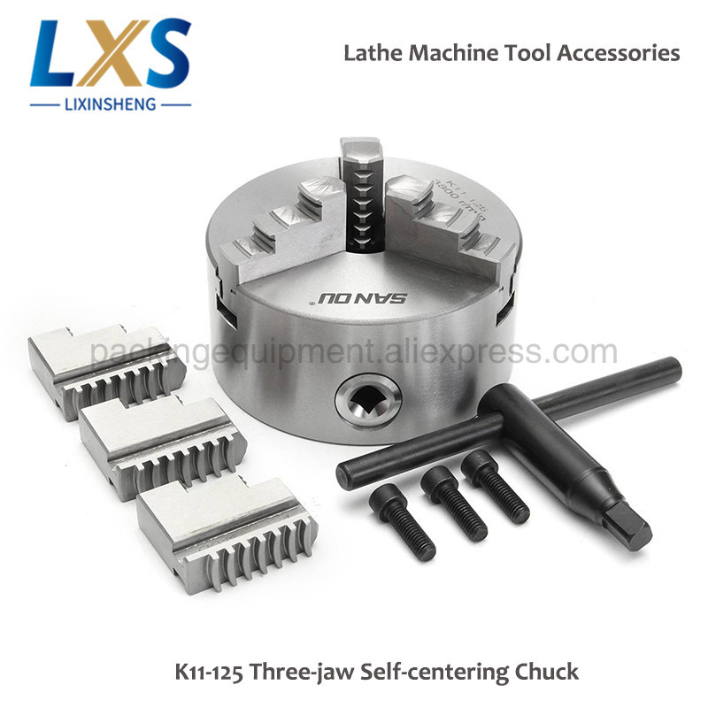 K11-125 3-szczękowy ręczny uch – Lathe Chuck 3 Jaw 125Mm recenzja i cena